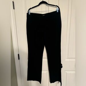 Nine West size 12 black full length dress pants EUC